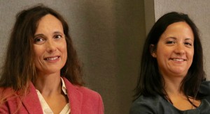 Christine Stork, left, and Jeanna Marraffa (photo by Jim Howe)