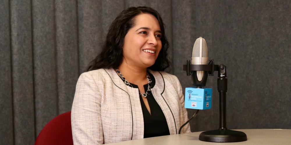 Ranjna Sharma, MD, is chief of breast surgery and medical director of the breast cancer program at Upstate (photo by Jim Howe)