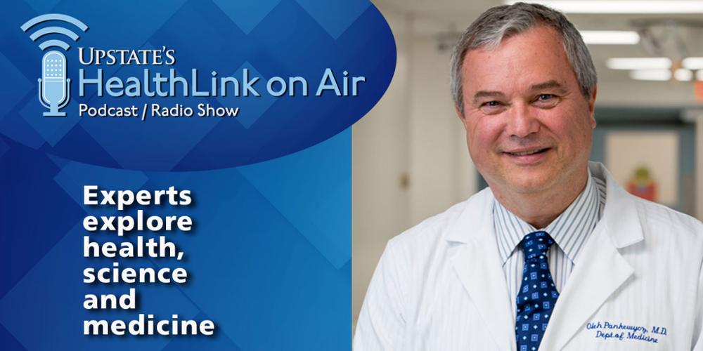 Professor of medicine Oleh Pankewycz, MD, part of the kidney transplant team at Upstate