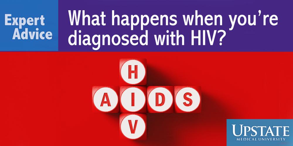 What happens when you're diagnosed with HIV?