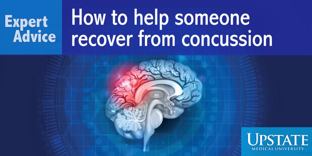 Expert Advice: How to help someone recover from concussion