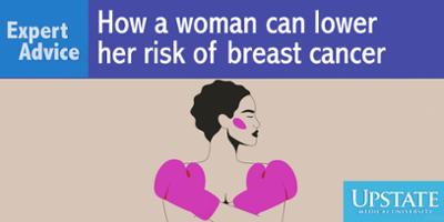 Expert Advice: How a woman can lower her risk of breast cancer