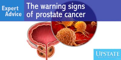 Expert Advice: The warning signs of prostate cancer