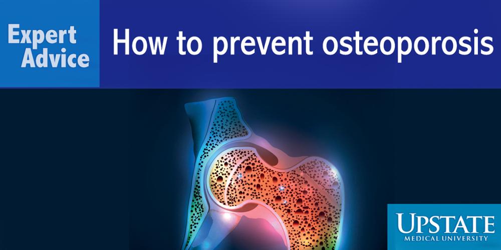 Upstate endocrinologist Ruban Dhaliwal, MD, offers ways to avoid the brittle and fragile bone condition known as osteoporosis.