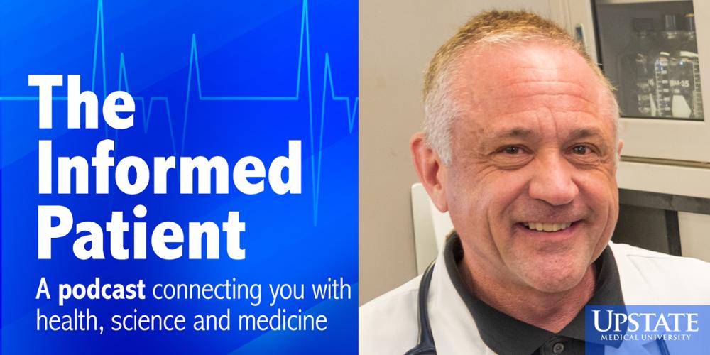 Joe Domachowske, MD, specializes in pediatric infectious diseases at the Upstate Golisano Children's Hospital.