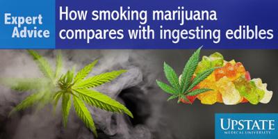 Expert Advice: How smoking marijuana compares with ingesting edibles