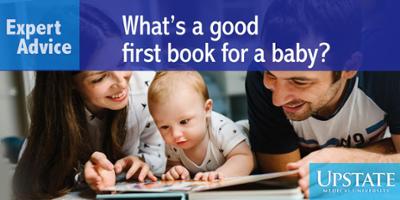 Expert Advice: What's a good first book for a baby?