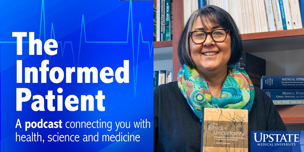Syd Johnson, PhD, teaches in the bioethics and humanities department at Upstate and is an ethics consultant at Upstate University Hospital.