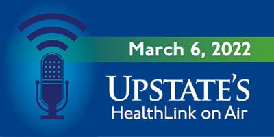Correcting bunions; prescribing books for children; weight-loss surgery: Upstate Medical University's HealthLink on Air for Sunday, March 6, 2022