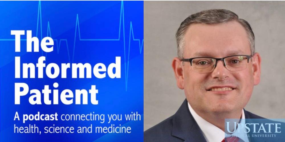 Scott Jessie is the chief nursing officer at Upstate University Hospital.