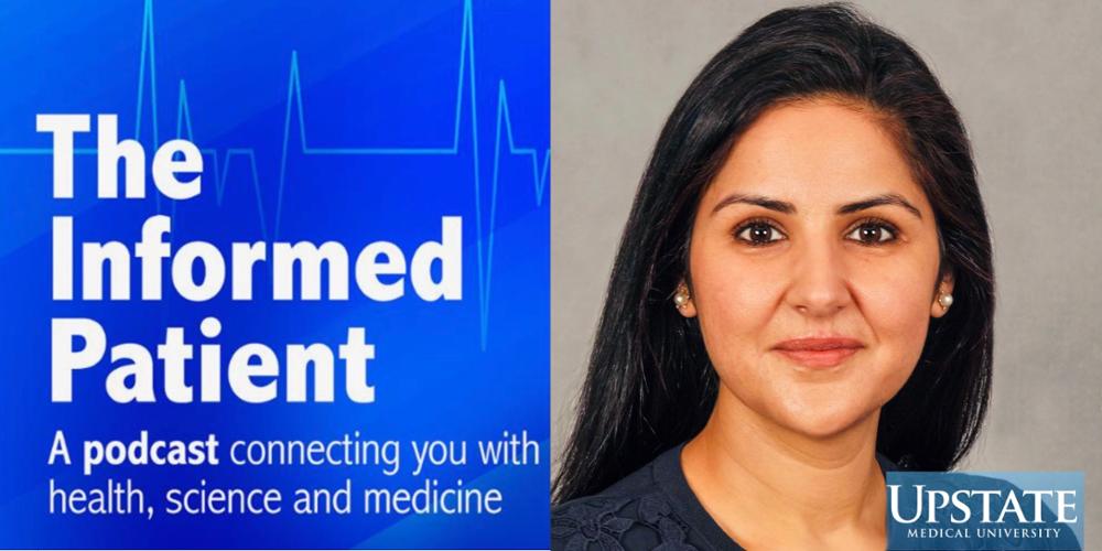 Vandana Sharma, MD, is an anesthesiologist and specialist in pain management at Upstate.