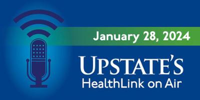 Studying brain injury; pancreatic cancer surgery; strengthening the pelvic floor: Upstate Medical University's HealthLink on Air for Sunday, Jan. 28, 2024