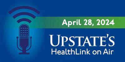 'Sundowning'; better sleep; vaccine research; pot use and the brain: Upstate Medical University's HealthLink on Air for Sunday, April 28, 2024