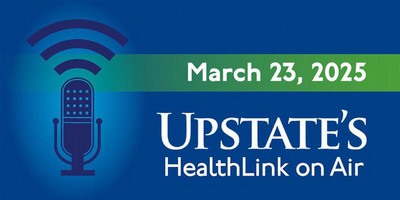 COVID and mental disorders; talking pill bottles; brain death: Upstate Medical university's HealthLink on Air for Sunday. March 23, 2025