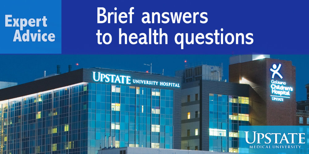 Expert Advice, brief answers to common health questions