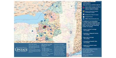 This map, updated periodically, is a useful view of UpstateÂ’s presence in New York state.