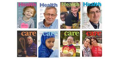 Upstate publishes two quarterly, award-winning* magazines, Upstate Health and Cancer Care, that each reach 35,000+ people. (*Clarion, Syracuse Press Club and SUNY CUAD awards)