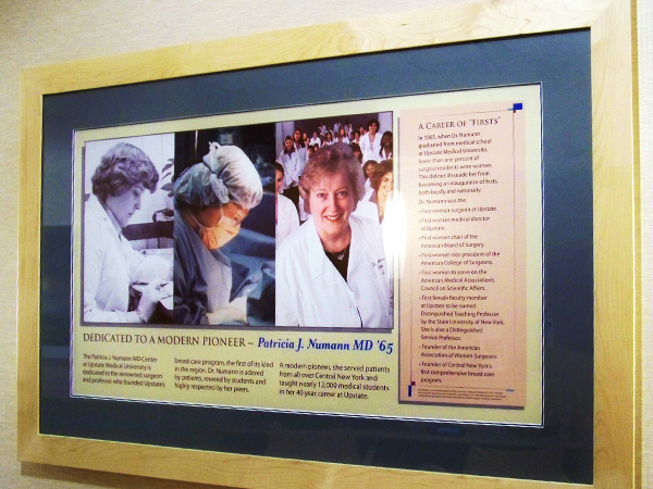 Recognition displays, such as this, are often the work of Marketing.
