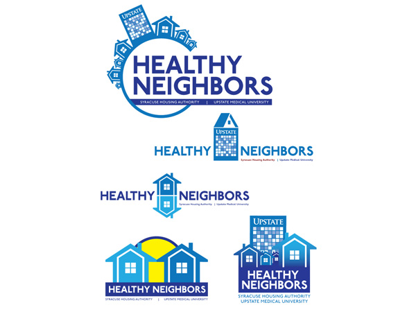 For this health and wellness initiative between Pioneer Homes and Upstate, Marketing created a program name and special graphic.