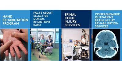 This family of patient education brochures show the strength of the Upstate brand.