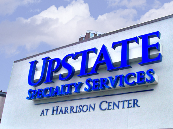 Facilities Planning works with Marketing to ensure that new Upstate signage is functional, uniform and clearly branded.