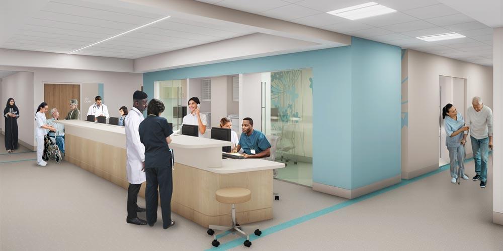Typical Care Team Area