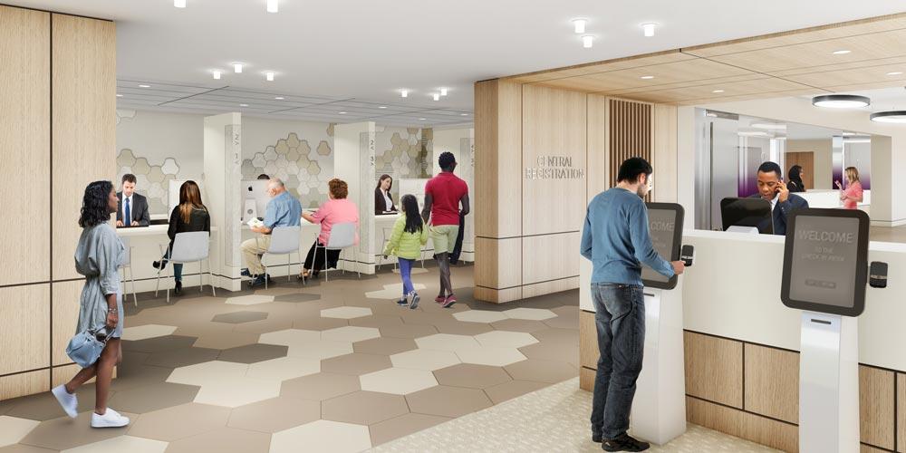 Typical Central Registration Area