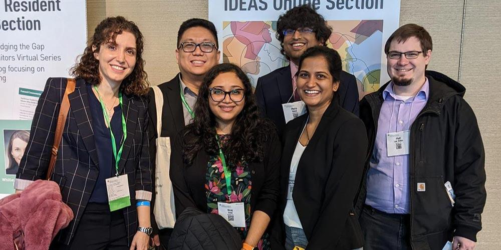 Residents at AAN conference