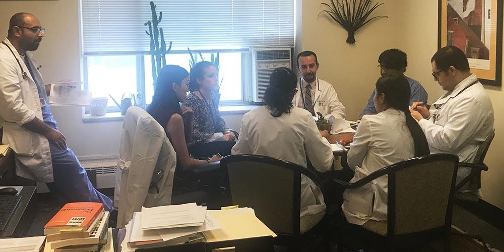 Neurology Leadership Academy - small group discussion of self assessment, July 2019