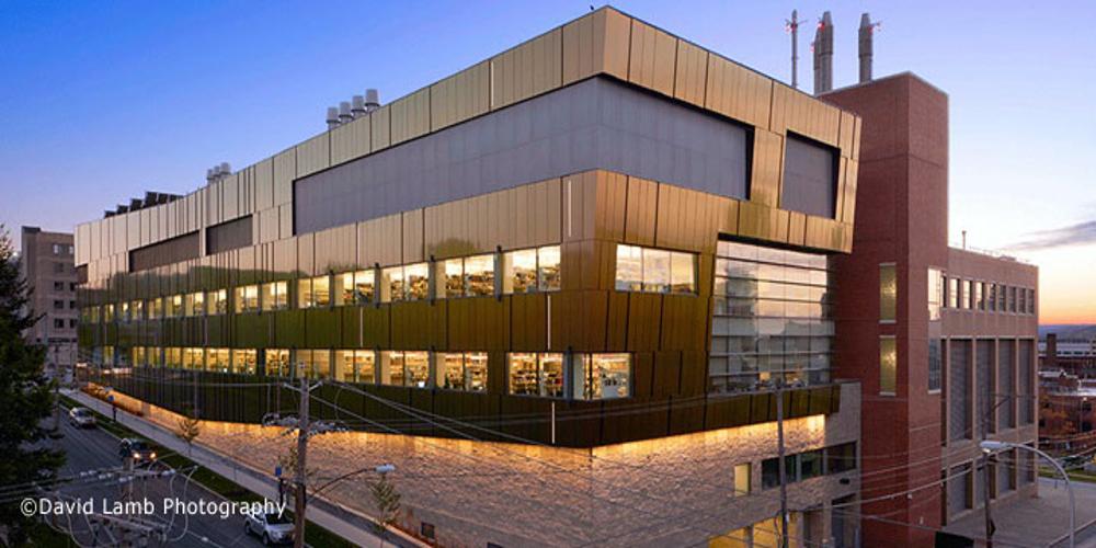 Outside view of the Neuroscience Research Building