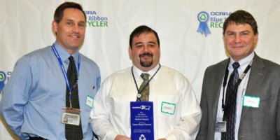 Upstate is honored as Recycler of the Year
