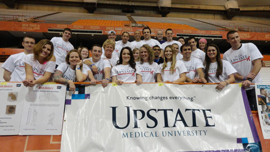 Colleges Against Cancer members share knowledge at Relay for Life