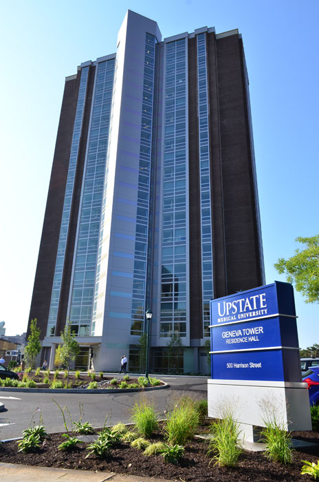 Upstate Medical University opens new residence hall in downtown Syracuse
