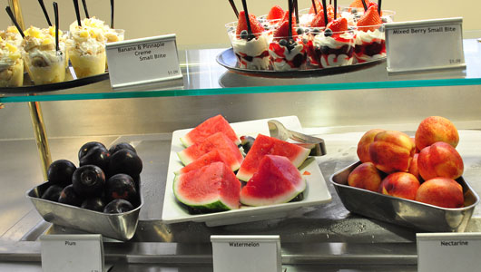 Nutritional makeover leads to more whole grain, low-fat and vegetarian items on Upstate's menus