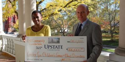 CNY Community Foundation awards $100,000 to Upstate Cancer Center