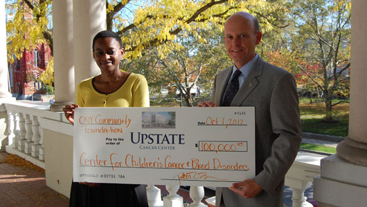 CNY Community Foundation awards $100,000 to Upstate Cancer Center