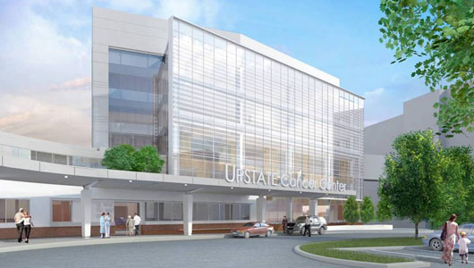 Upstate University Hospital is commended for quality of cancer care