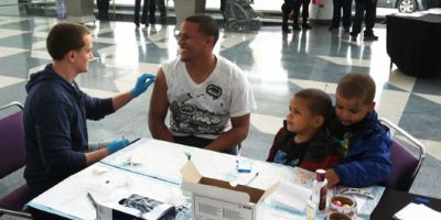 Upstate Golisano Children's Hospital provides free flu shots during Christmas Bureau registration