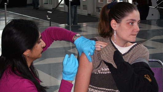 Upstate to provide flu shots at Salvation Army Christmas Bureau registration Dec. 10 to 14