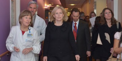 U.S. Sen. Kirsten Gillibrand tours Upstate Golisano Children's Hospital