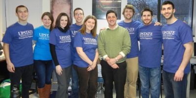 Upstate student-run foot care clinics at local human service agency win national award