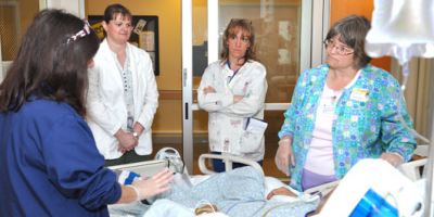 Upstate's a classroom for nurses from Samaritan Upstate
