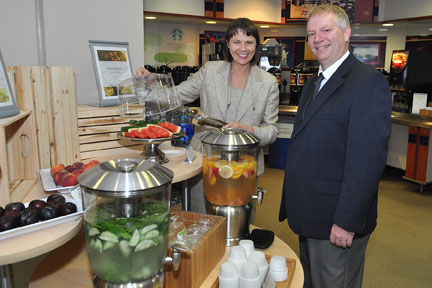 Healthy food options are menu staples at Upstate