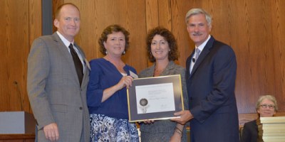 Harnetts receive President's Award for Philanthropic Service 2013