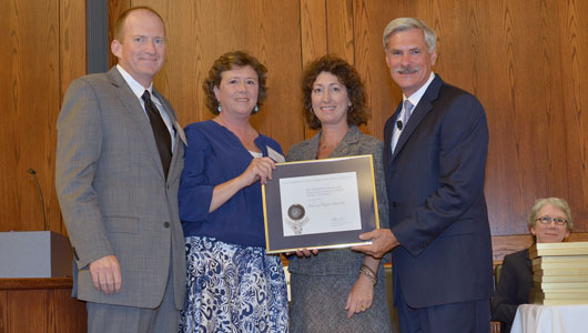 Harnetts receive President's Award for Philanthropic Service 2013