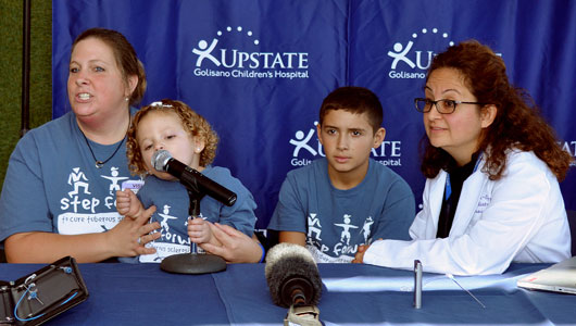 Upstate Golisano Children's Hospital is first to treat rare brain tumor with multi-staged approach using laser ablation technology