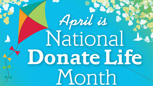 Upstate celebrates Donate Life Month April 23