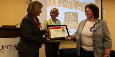 Upstate University Hospital recognized with quality achievement award for heart failure care