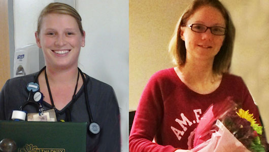 Two nurses honored with inaugural DAISY award