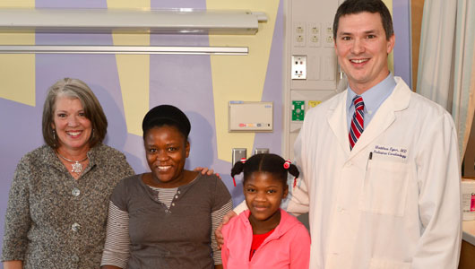 After a stay at Upstate Golisano Children's Hospital, Haitian girl returns home with a mended heart
